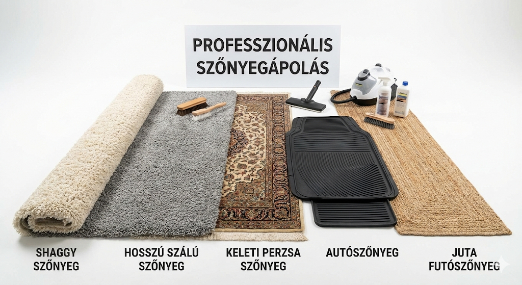 Speciális szőnyegek tisztítása - shaggy és hosszú szőrű szőnyegek